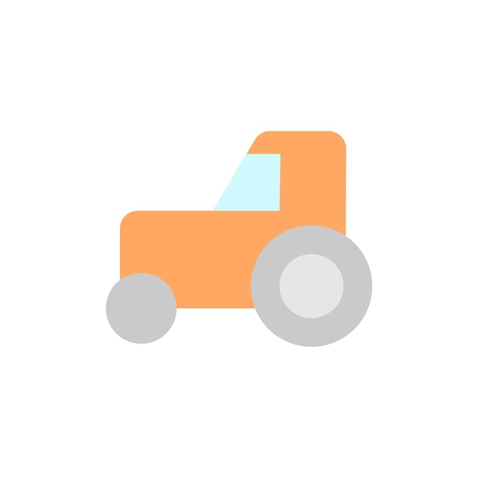 Tractor, technology vector icon