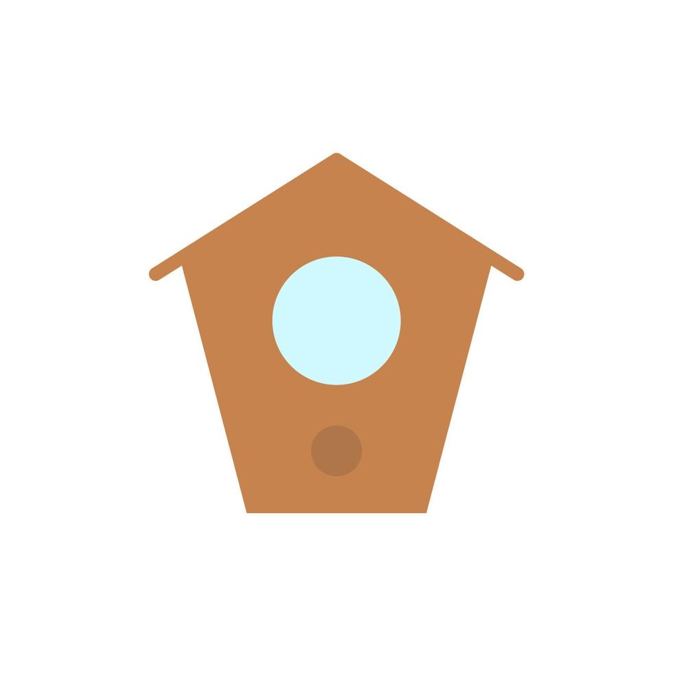 Birdhouse, farm vector icon