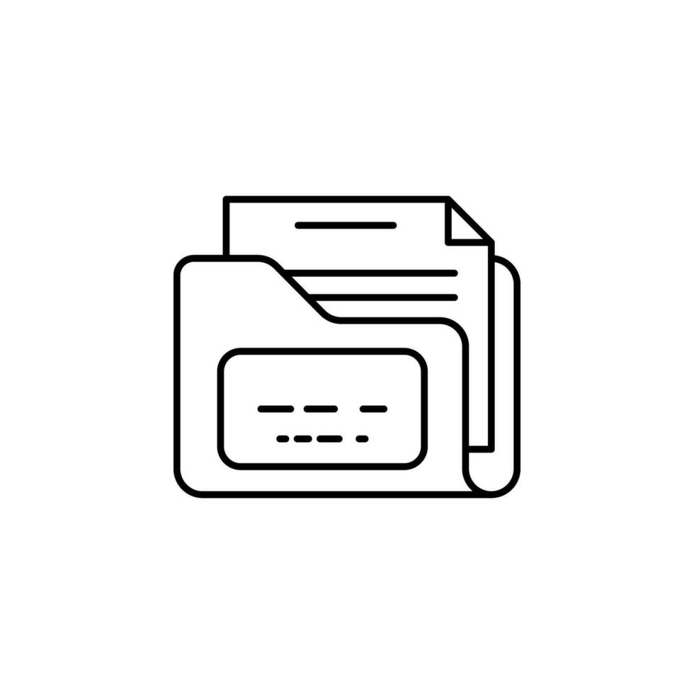 Save file, document, folder vector icon