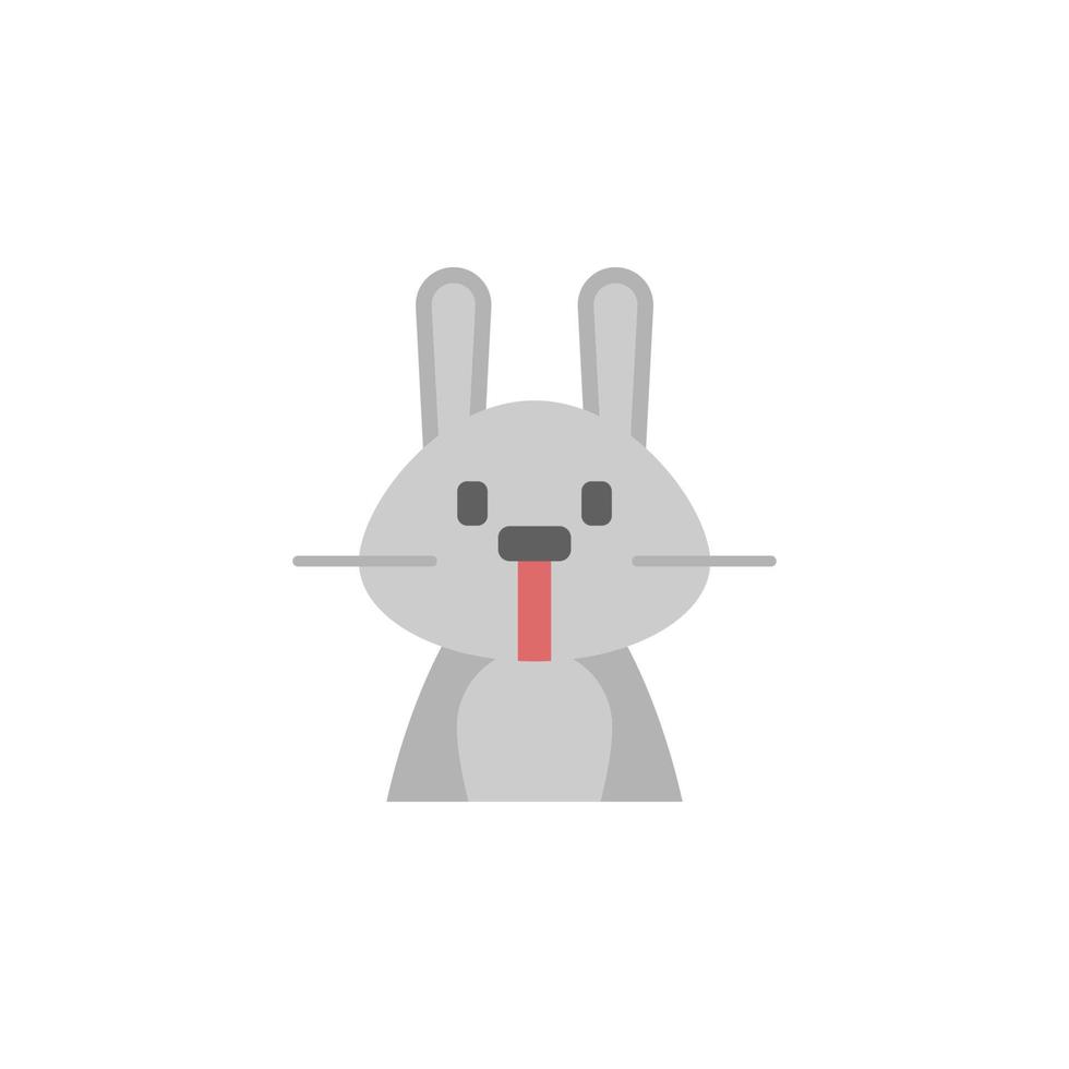 Easter, rabbit vector icon
