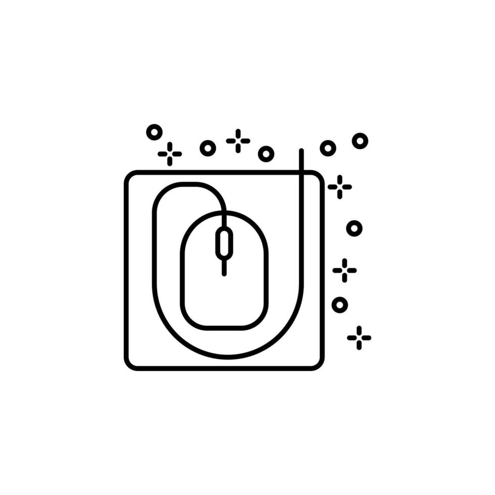 Computer mouse vector icon