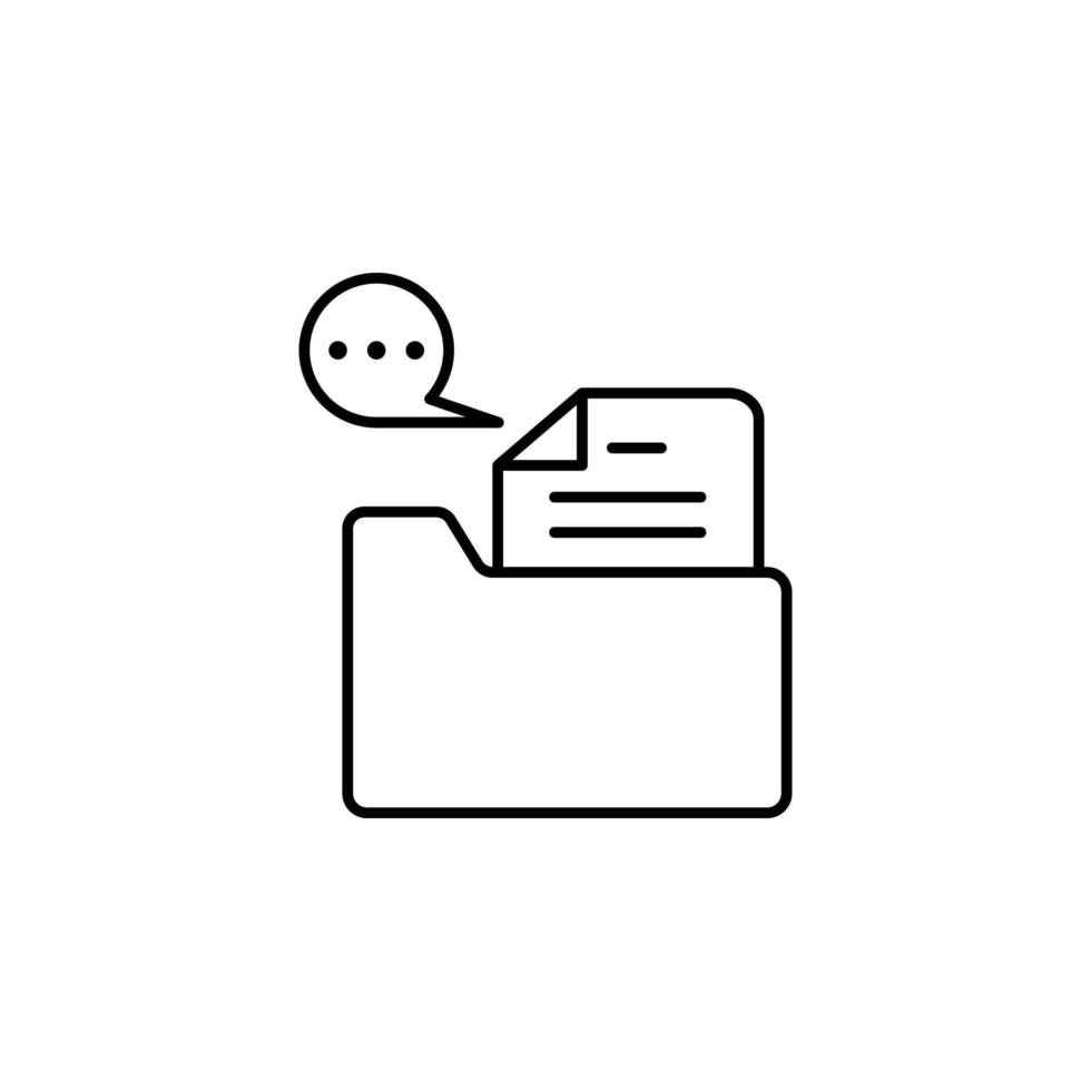 Information, communication vector icon