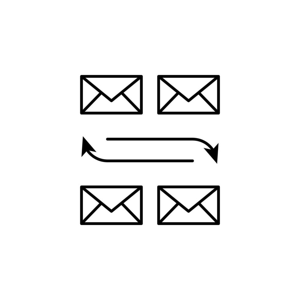 Email, communication vector icon