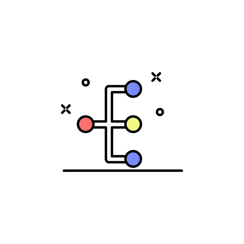 structural report colored vector icon