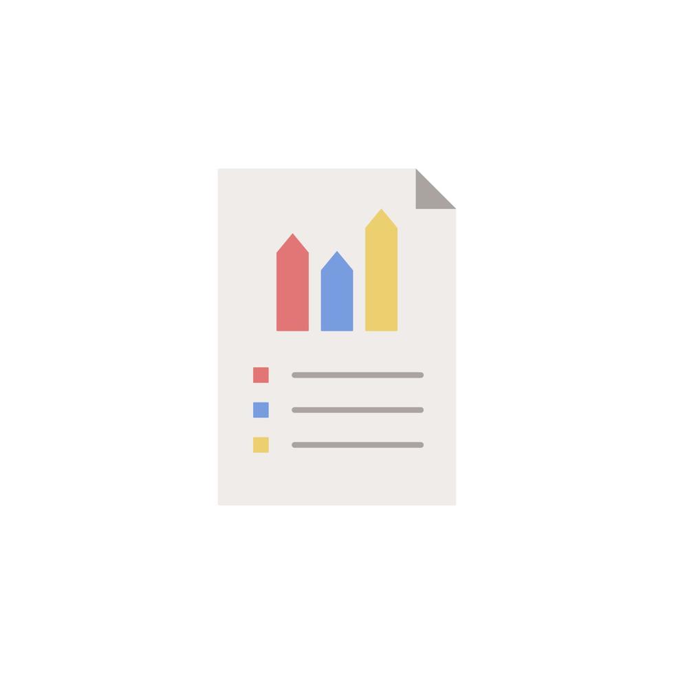 business charts vector icon