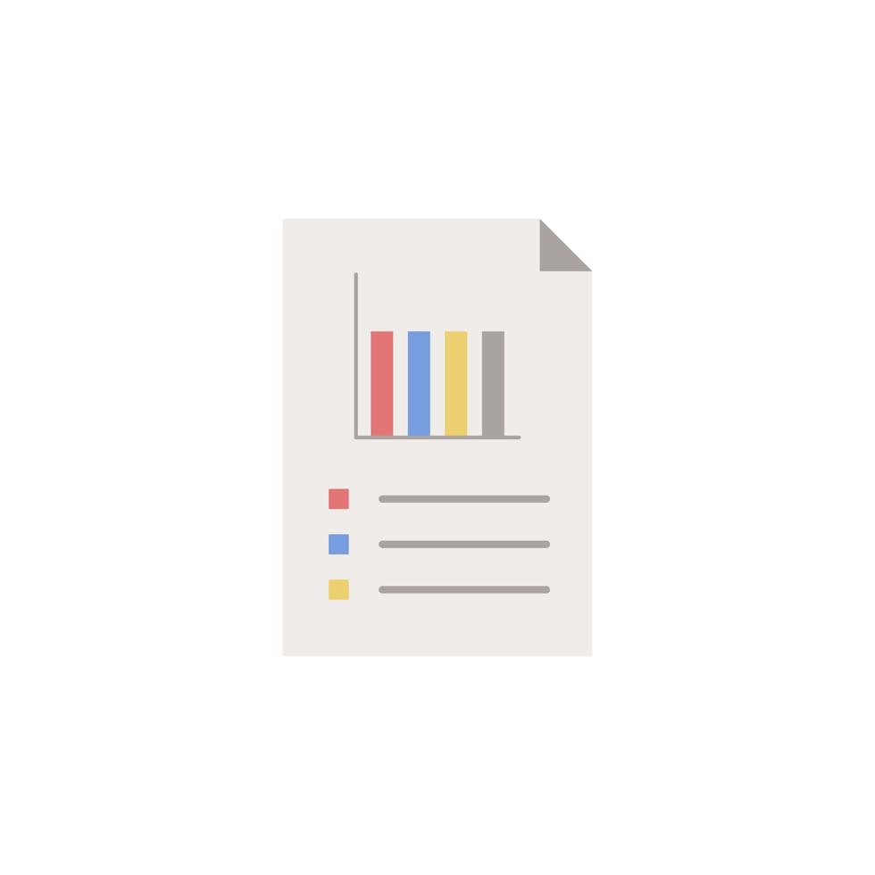 business charts vector icon