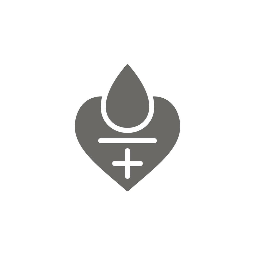 Blood donation vector icon