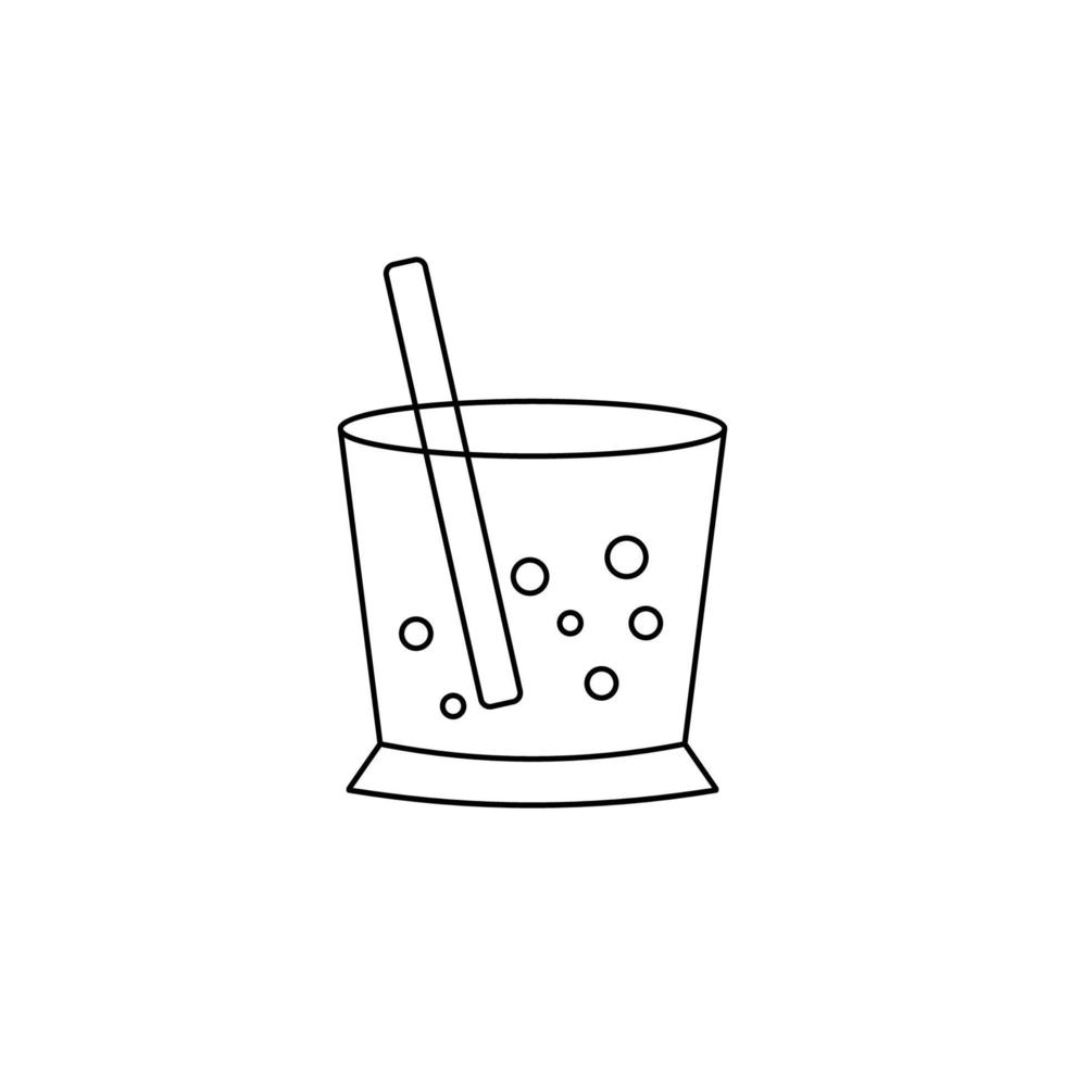 Whiskey drink vector icon