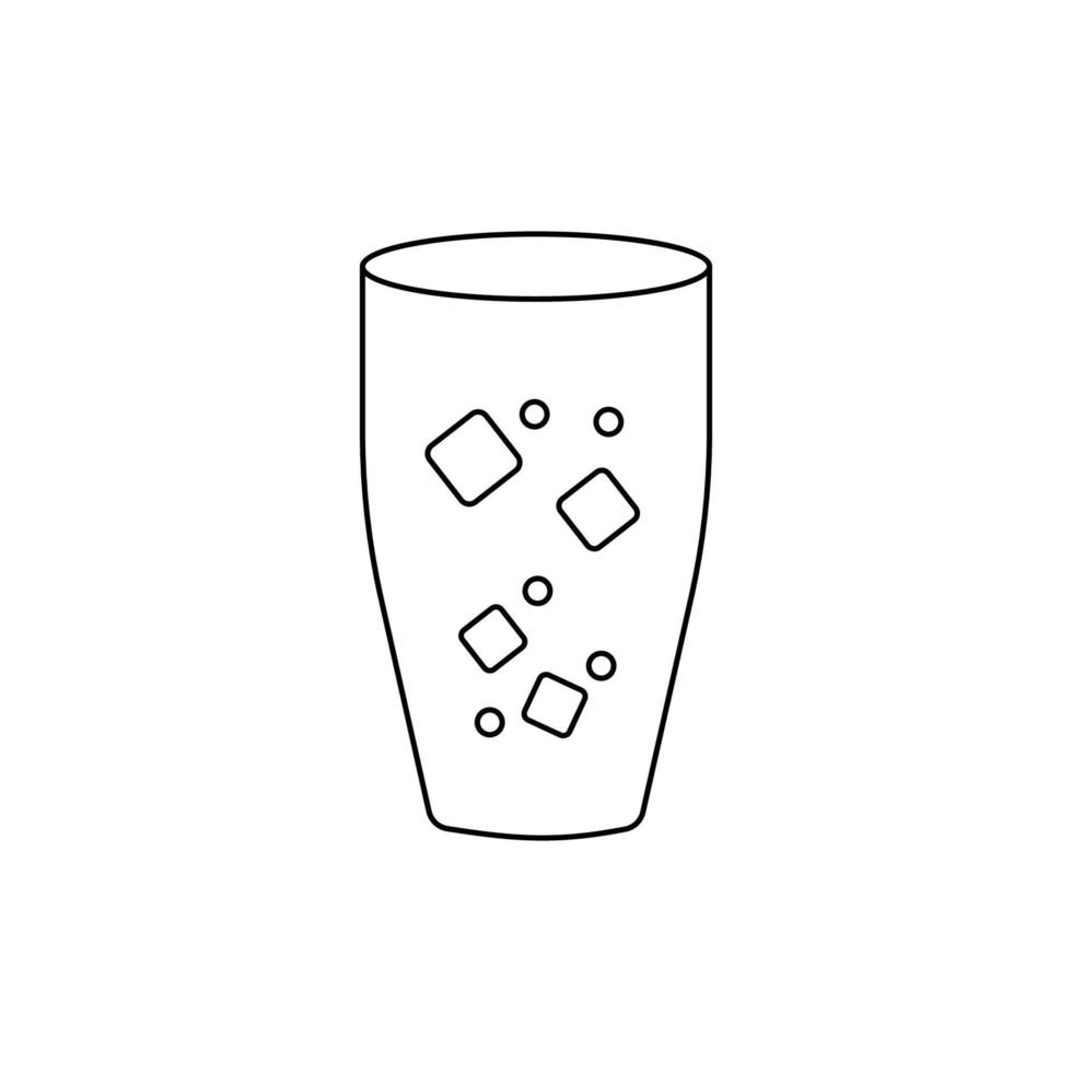 Soda drink vector icon