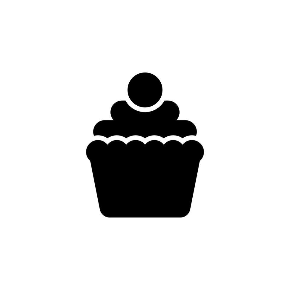 cake, desert, sweet vector icon