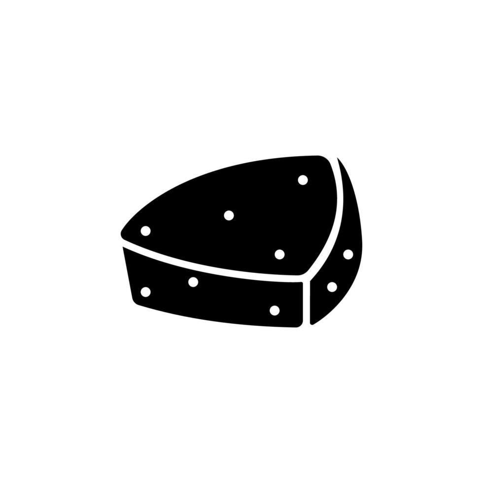 suizo queso, alimento, ingrediente vector icono