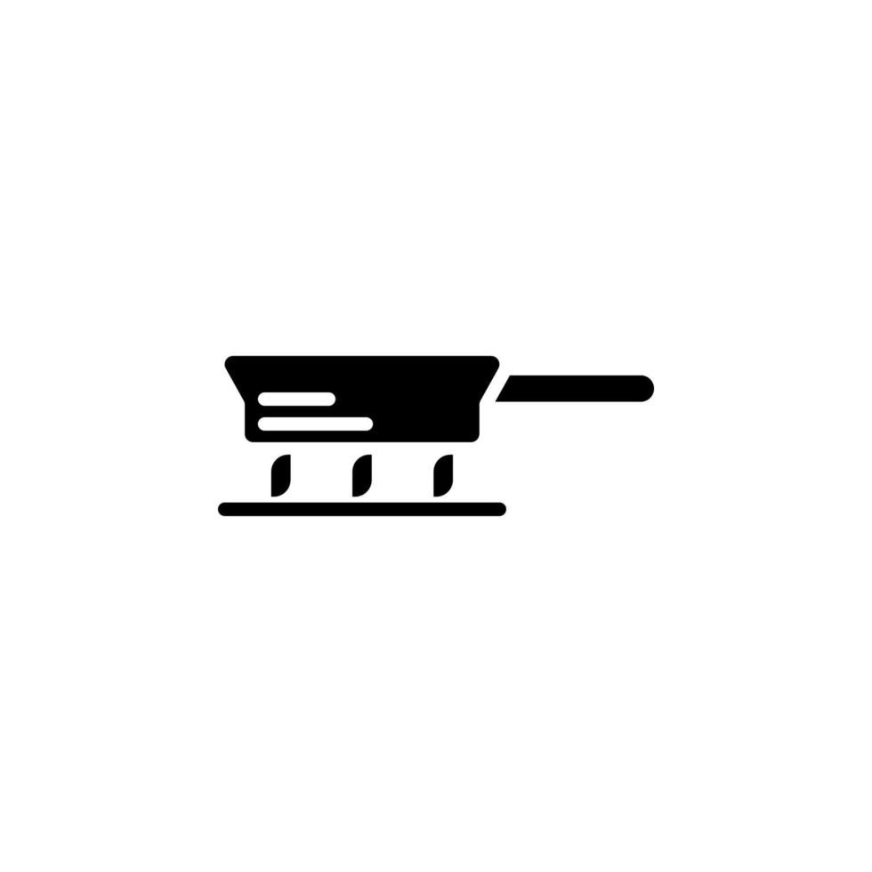 pan, food, roasting vector icon