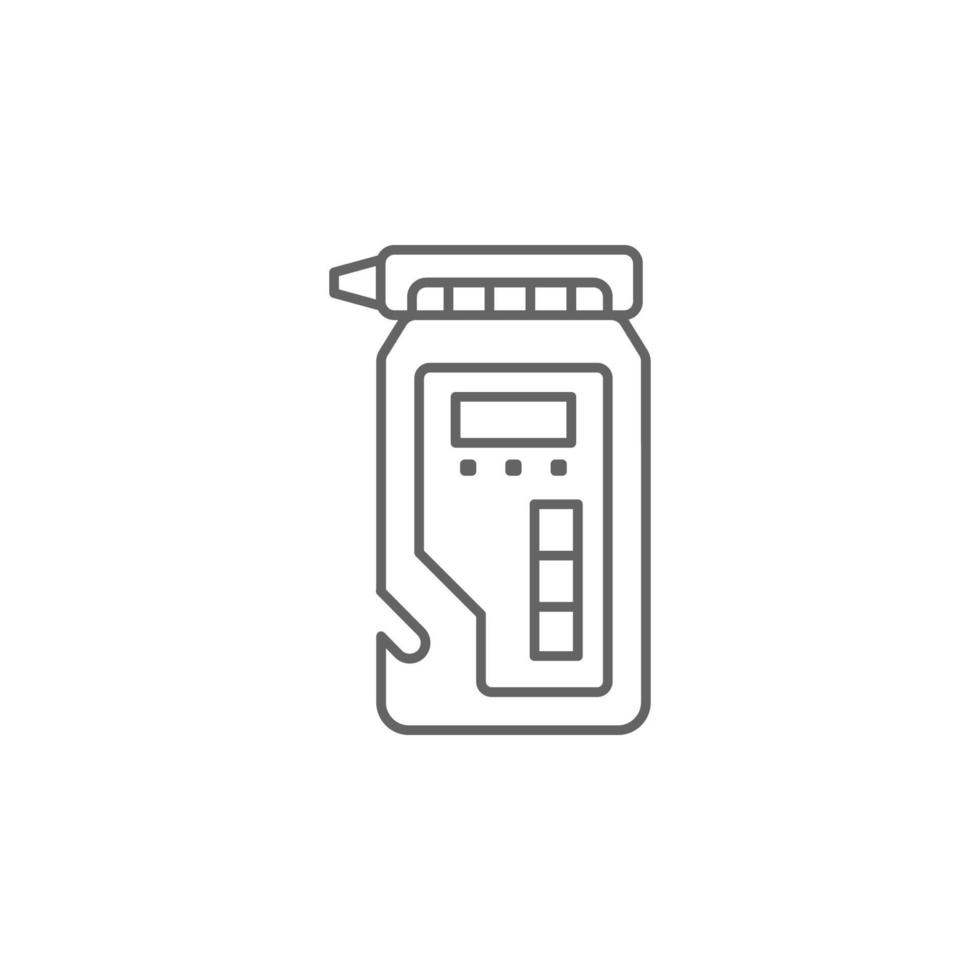 Pressure, car vector icon