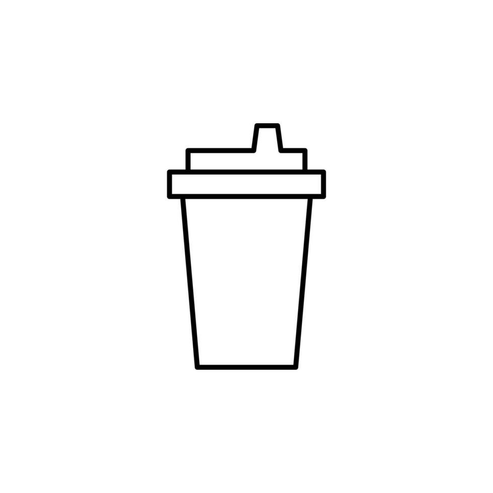 sport, water, drink vector icon