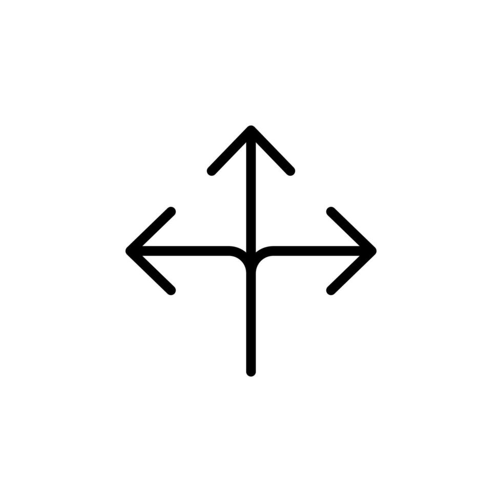 arrows of direction vector icon