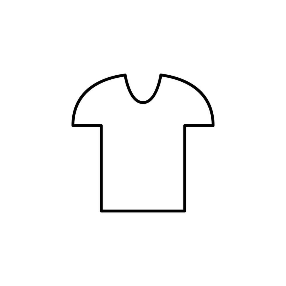 icono de vector de camiseta