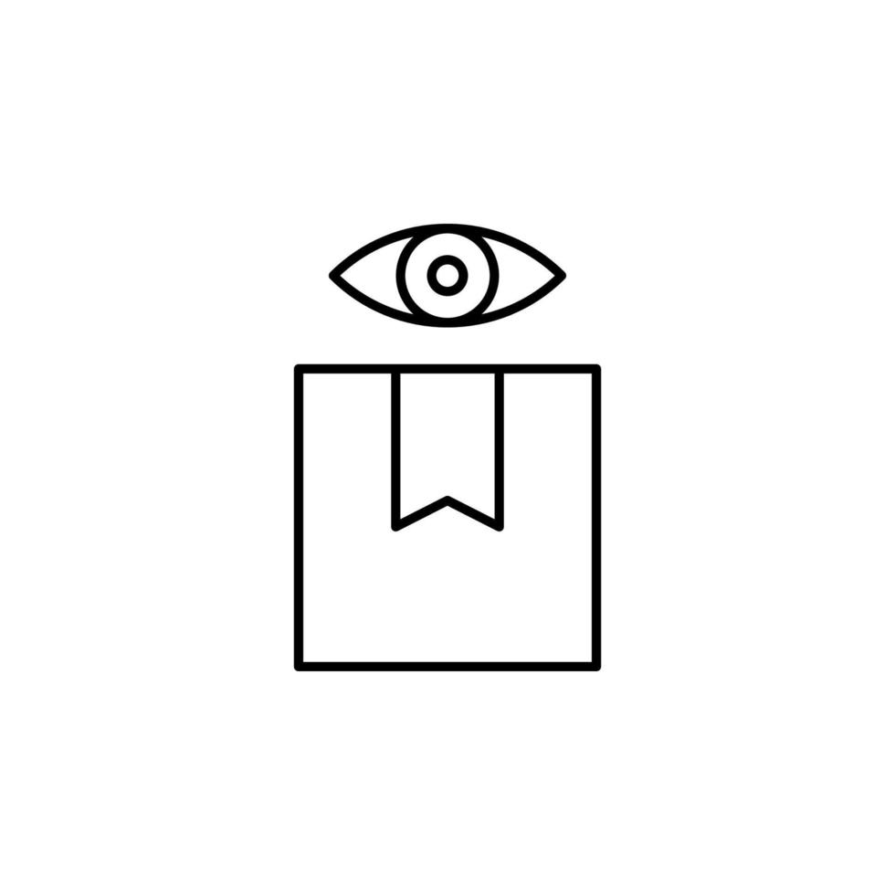 observation goods vector icon
