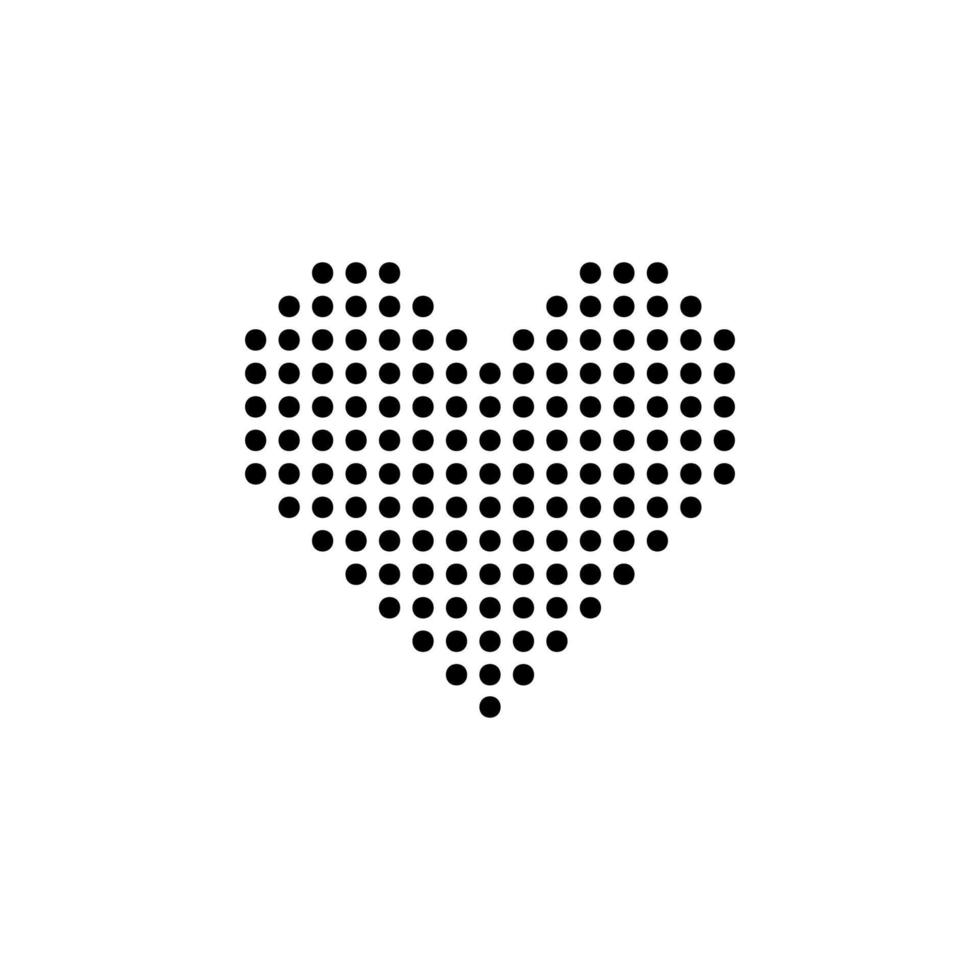 heart points vector icon