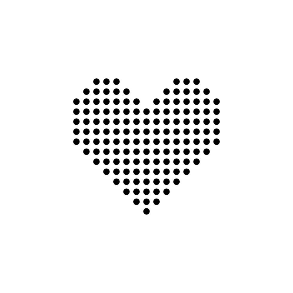 heart points vector icon