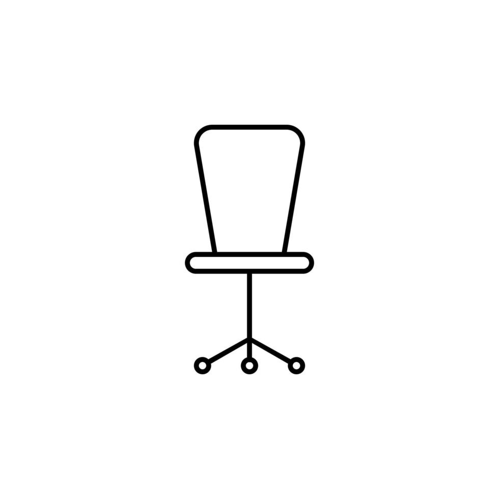 office chair vector icon