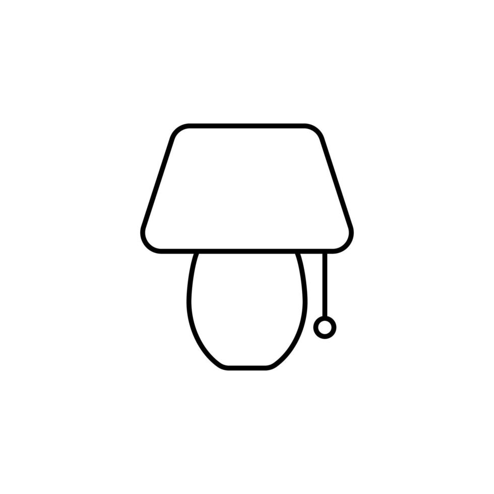 lamp vector icon