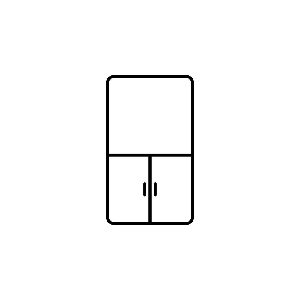 cabinet vector icon