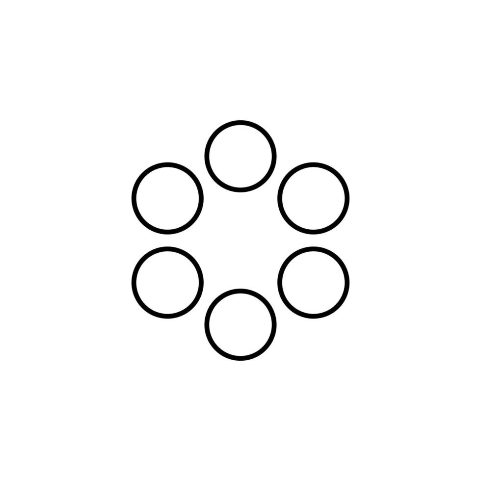 circle vector icon