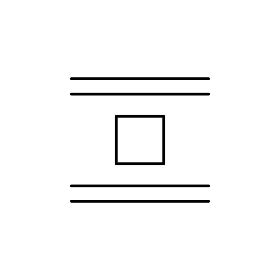 editorial, jump object vector icon