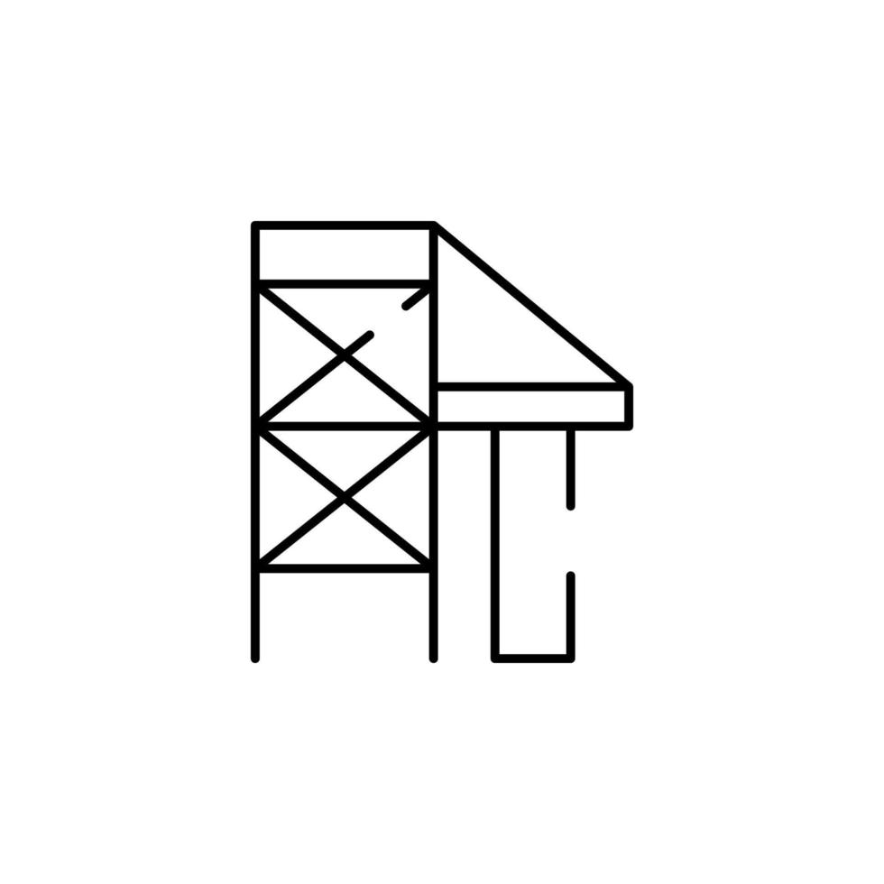 scaffolding vector icon