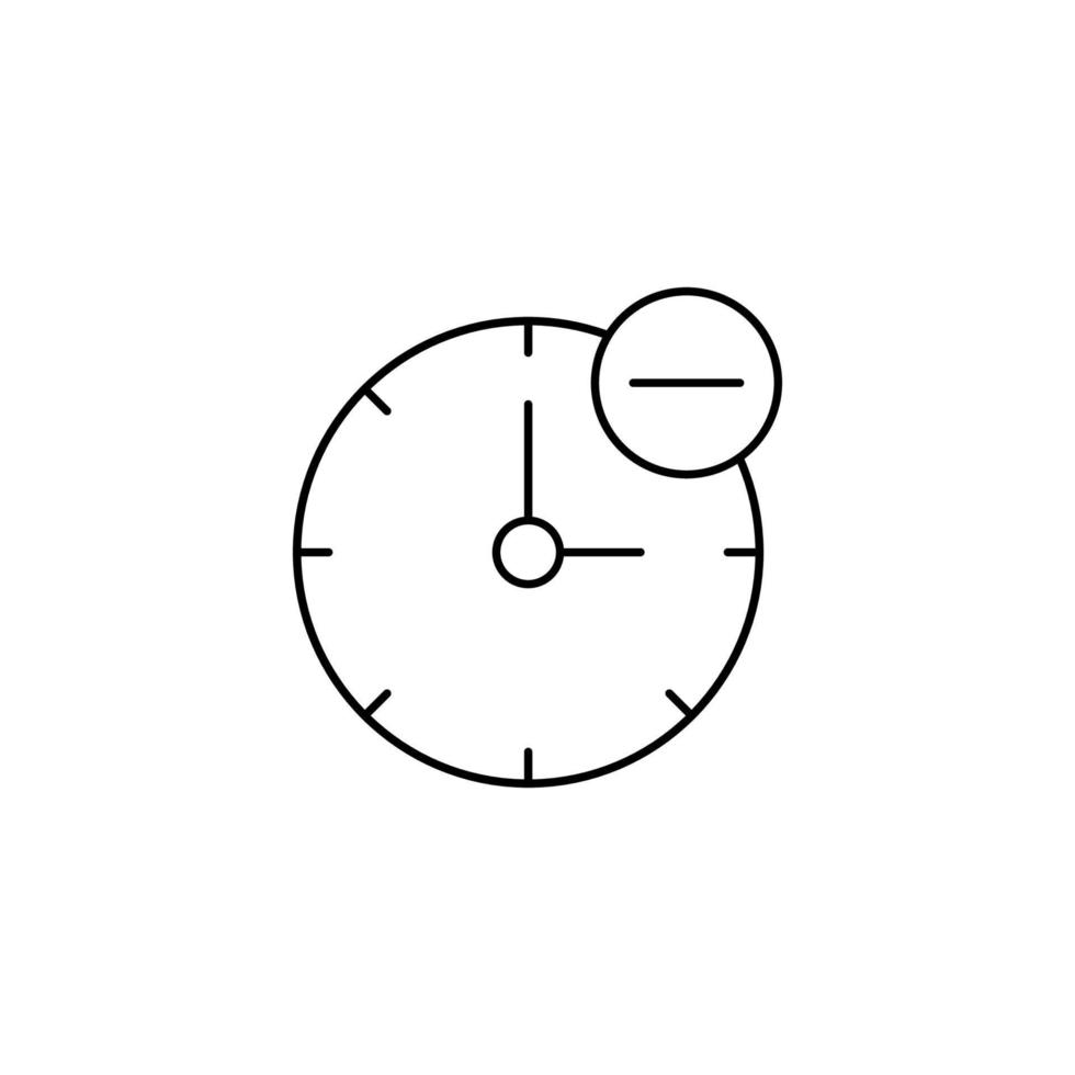 Alarm clock, time vector icon