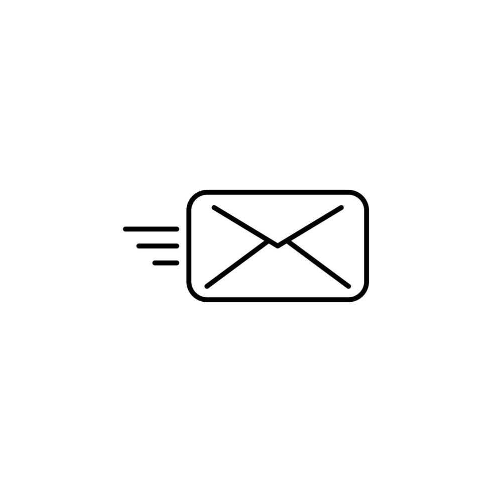 sending letter vector icon