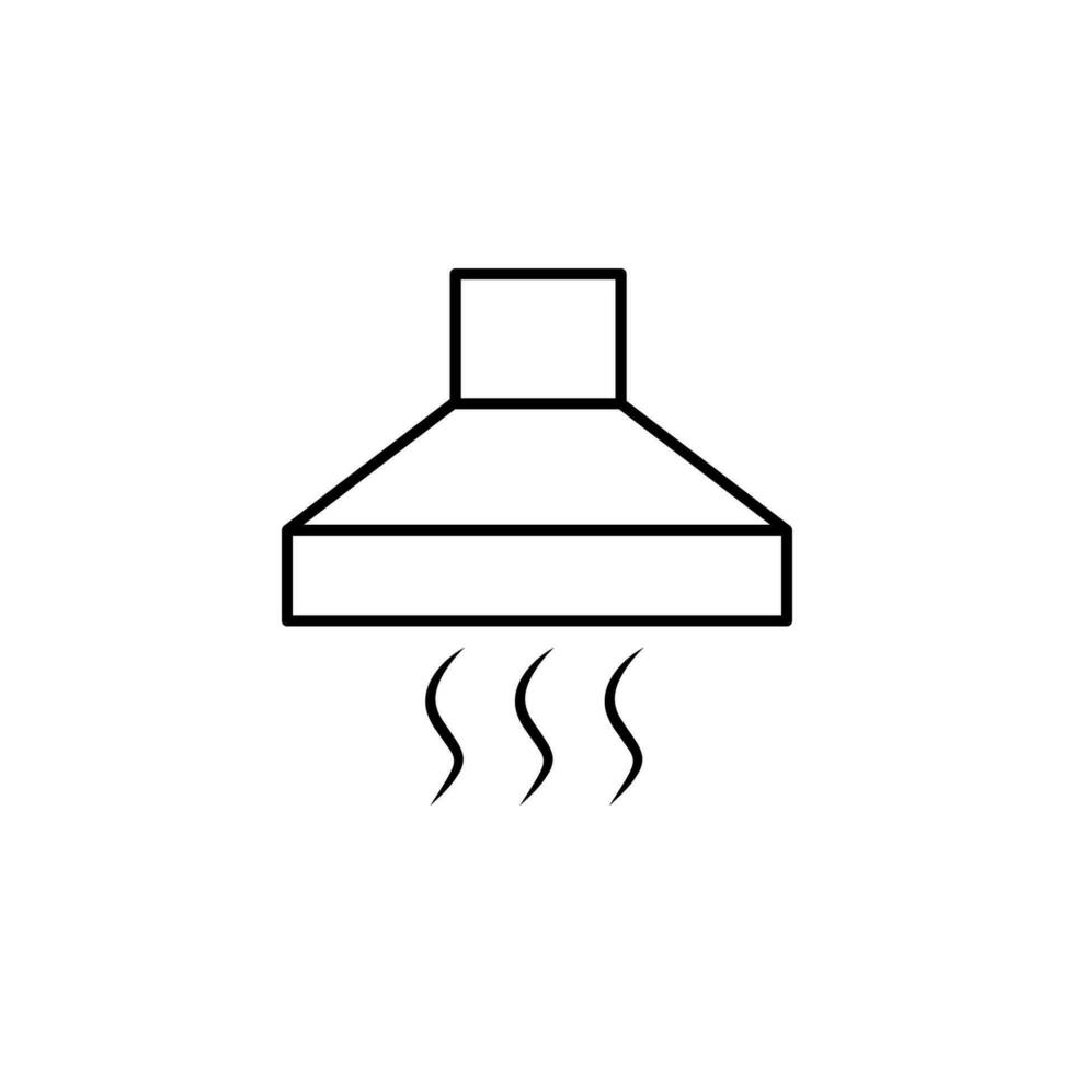 kitchen hoods vector icon