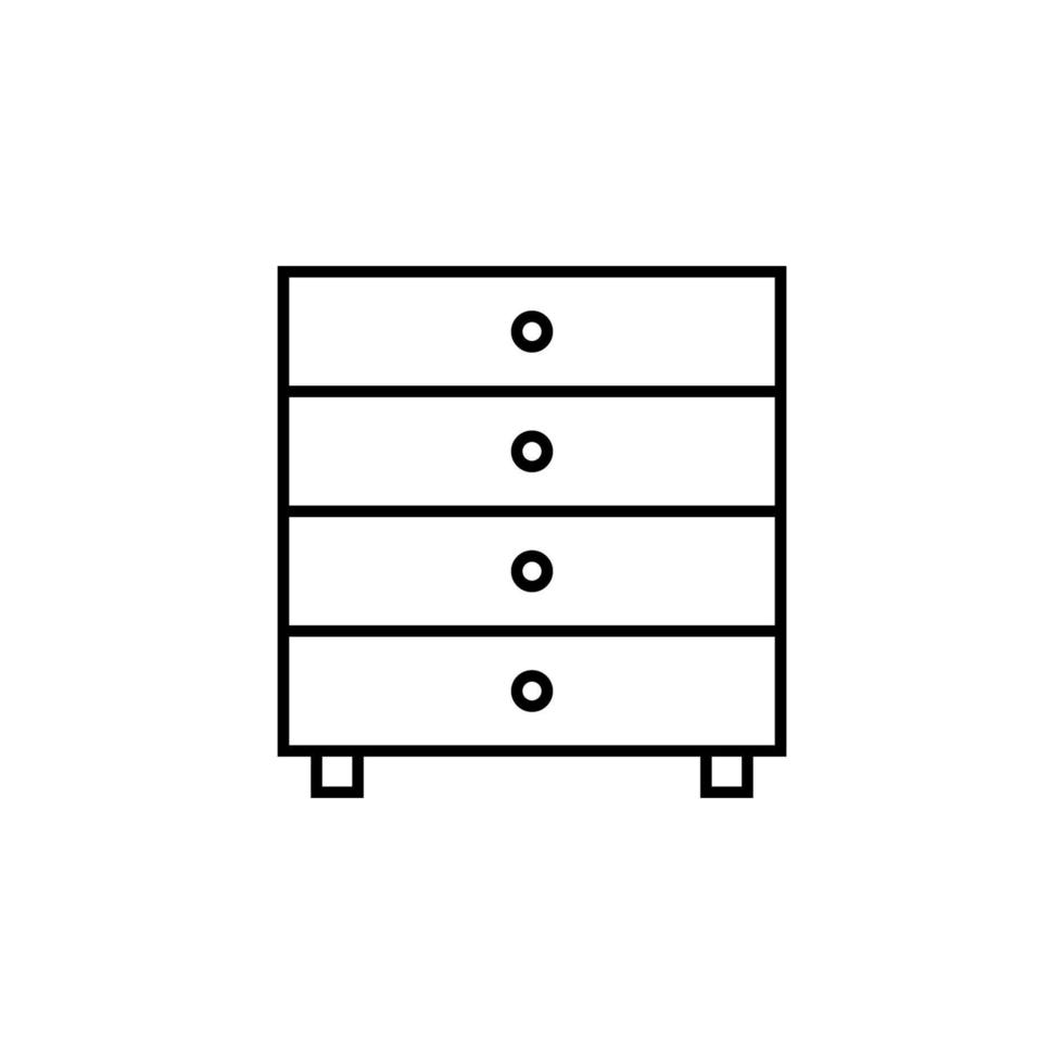 cupboard vector icon