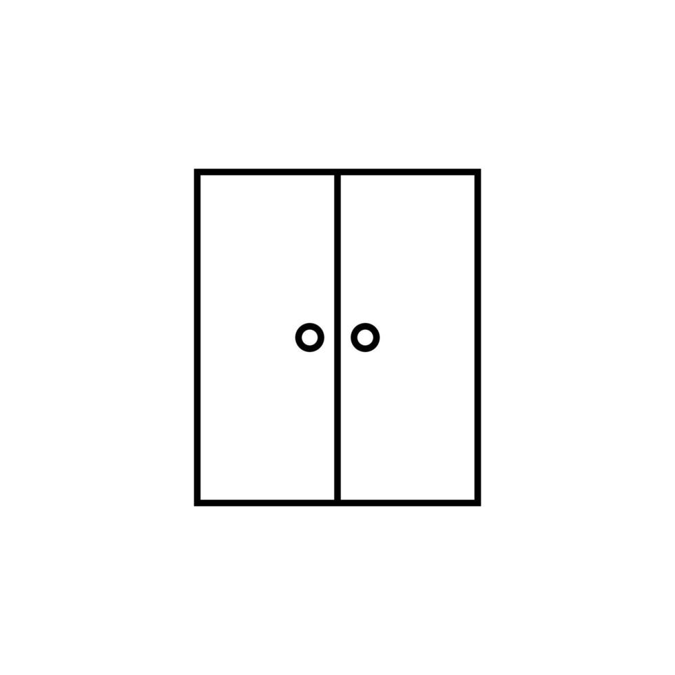 cupboard vector icon