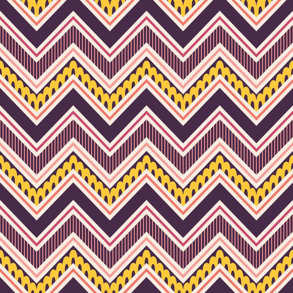 Tribal geometric seamless pattern. vector