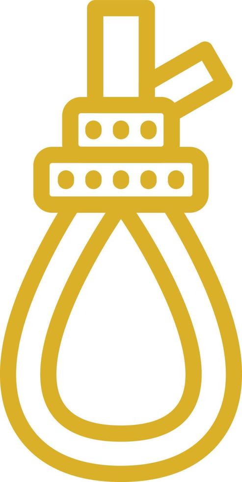 Gallows Vector Icon Design