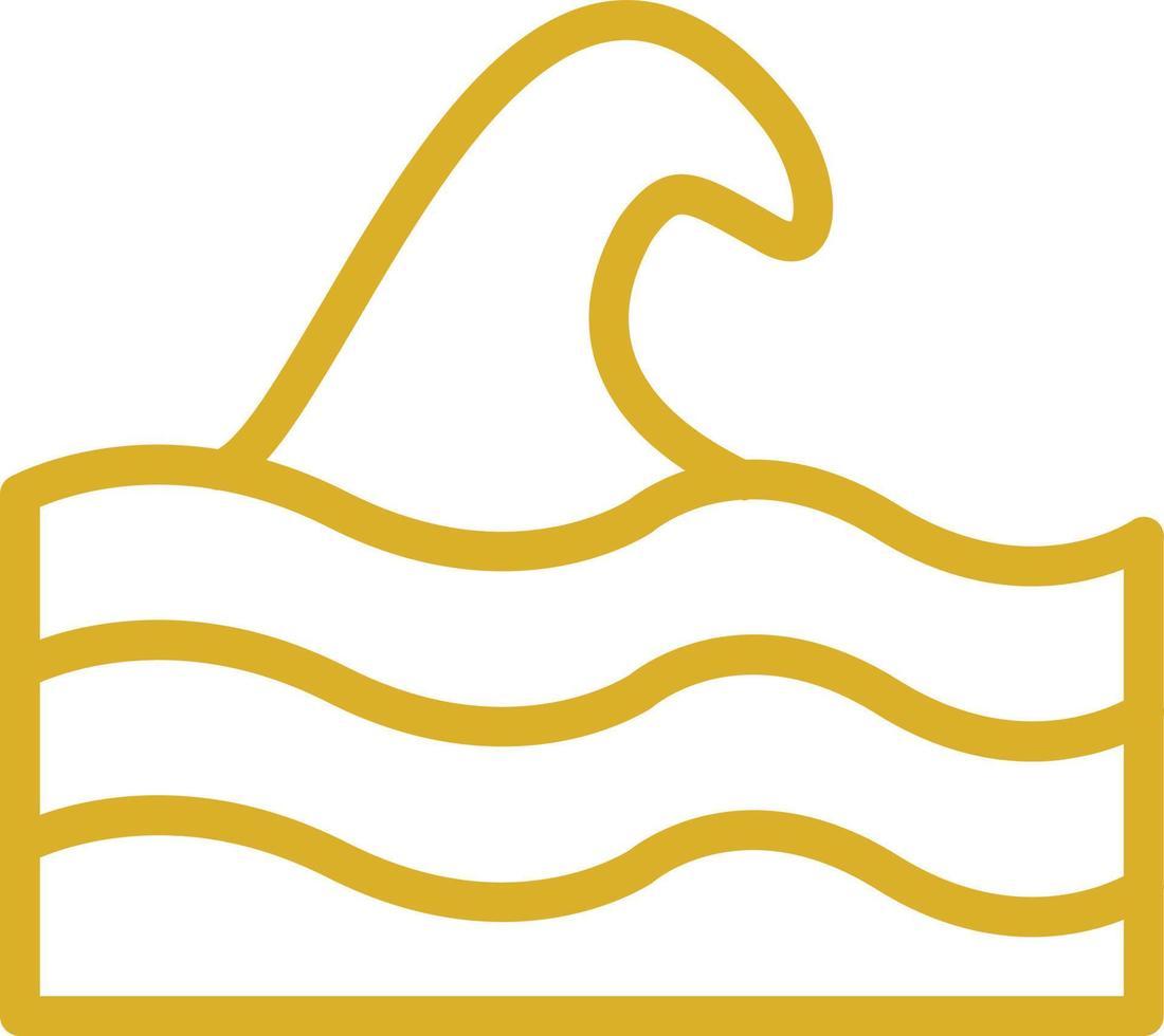 Wave Vector Icon Design