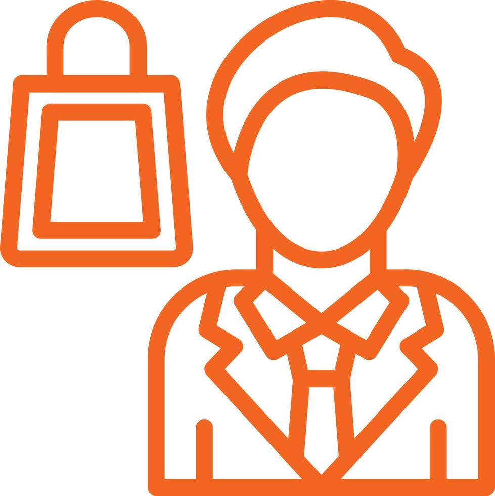 Customer Vector Icon Design