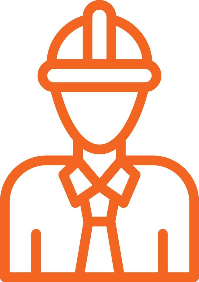 Foreman Vector Icon Design