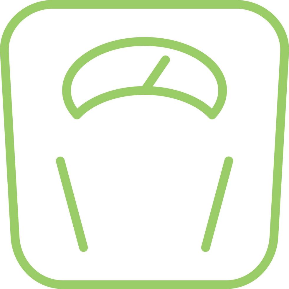 Weight Scale Vector Icon Design