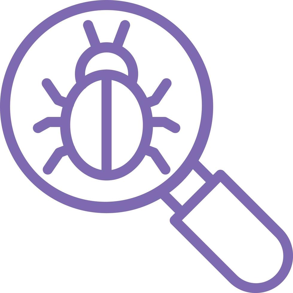 Bug Vector Icon Design