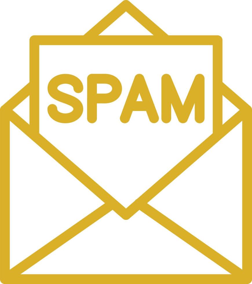 Spam Vector Icon Design