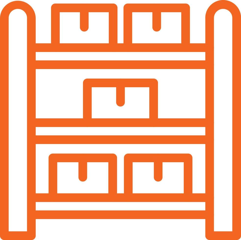 Rack Vector Icon Design