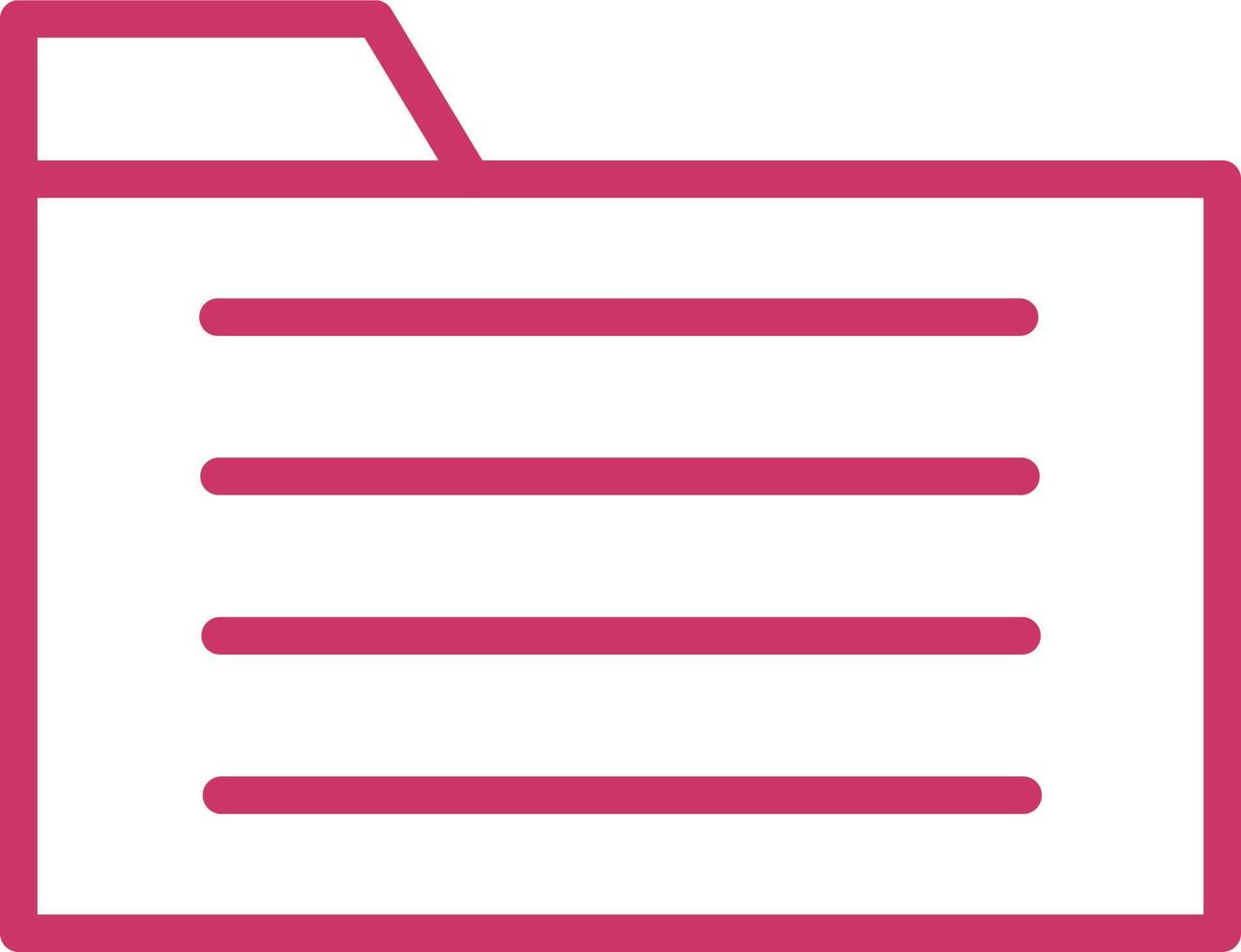 Folder Vector Icon Design