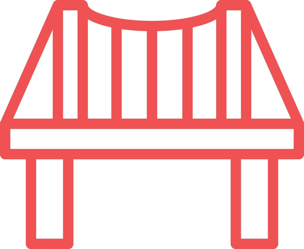 Bridge Vector Icon Design