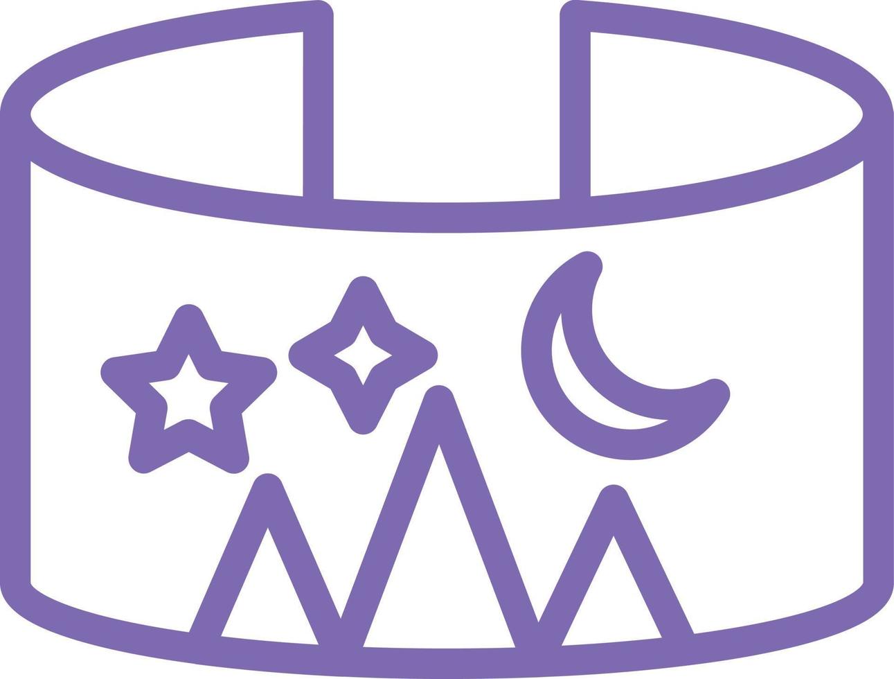 Panaroma Vector Icon Design