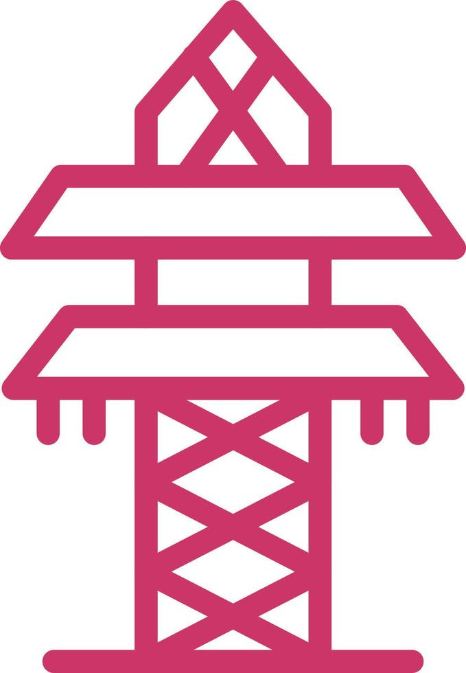 Electricity Vector Icon Design
