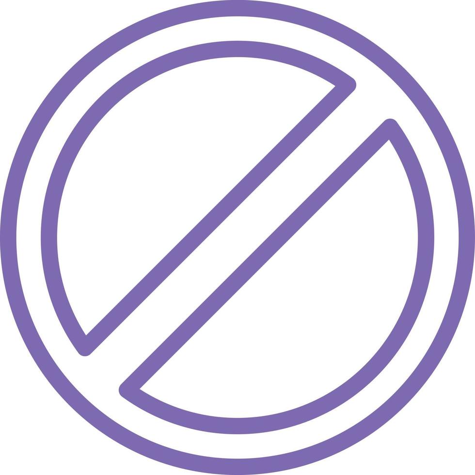 Forbidden Vector Icon Design