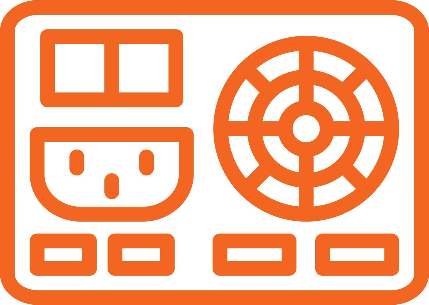 Power Supply Vector Icon Design