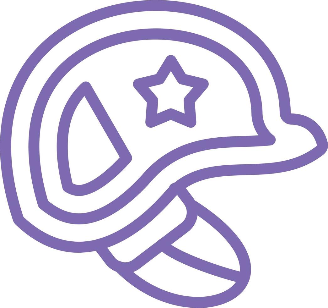 Soldier Helmet Vector Icon Design